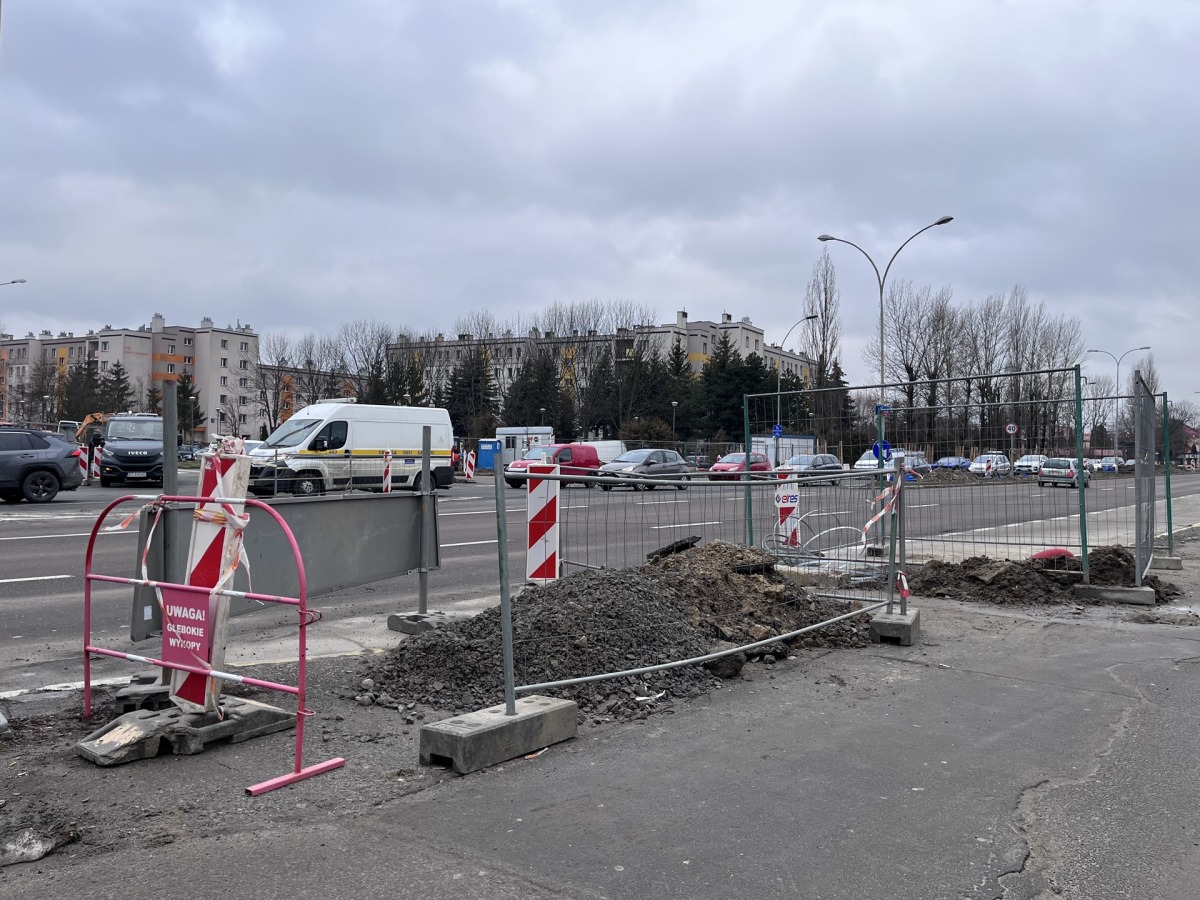 Rozbudowa skrzyżowania ul. Lwowskiej i ul. Mieszka I [luty 2023]